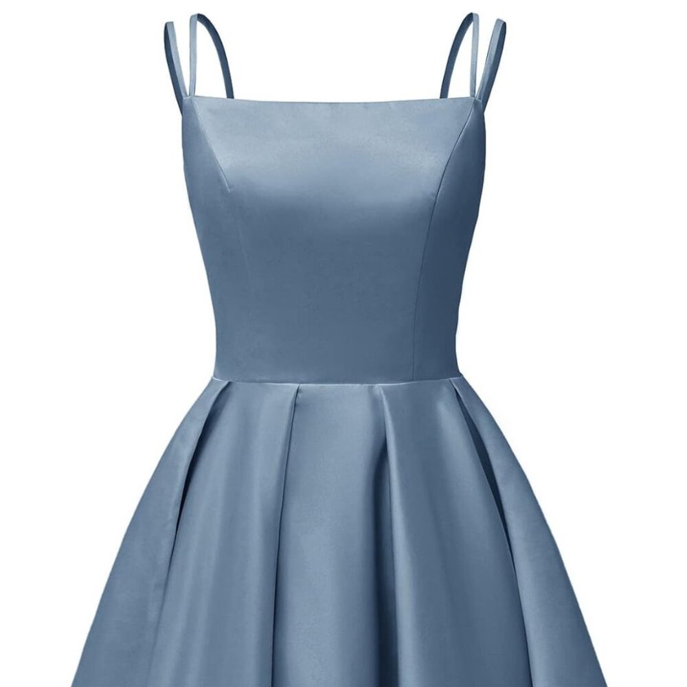 Dusty Blue Formal Dress, size 4